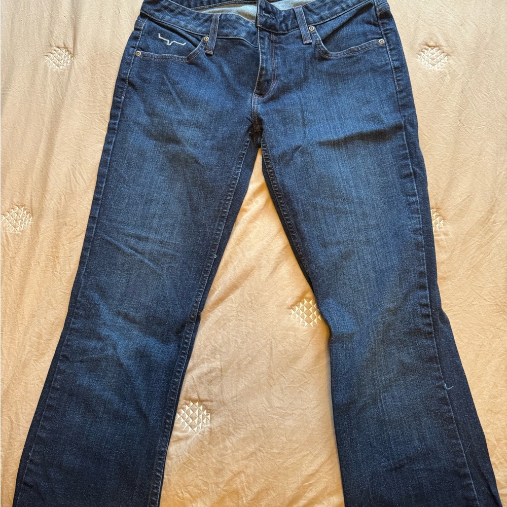Kimes Ranch Dark Blue Boot Cut Jeans